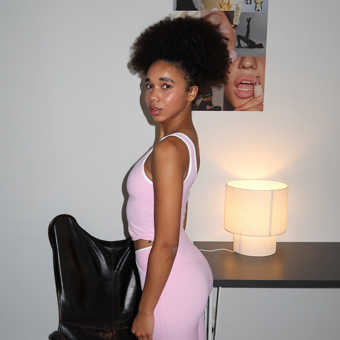 FLOW Flare Leggings - Pink