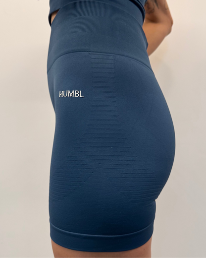 BALANCE Seamless High-Waist Scrunch Shorts