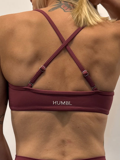 BALLET Cross-Back Sports Bra