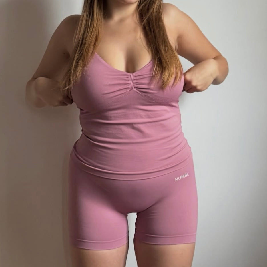 LOVE High-Rise Scrunch Shorts | Sculpting Seamless Biker Shorts - Humbl Her