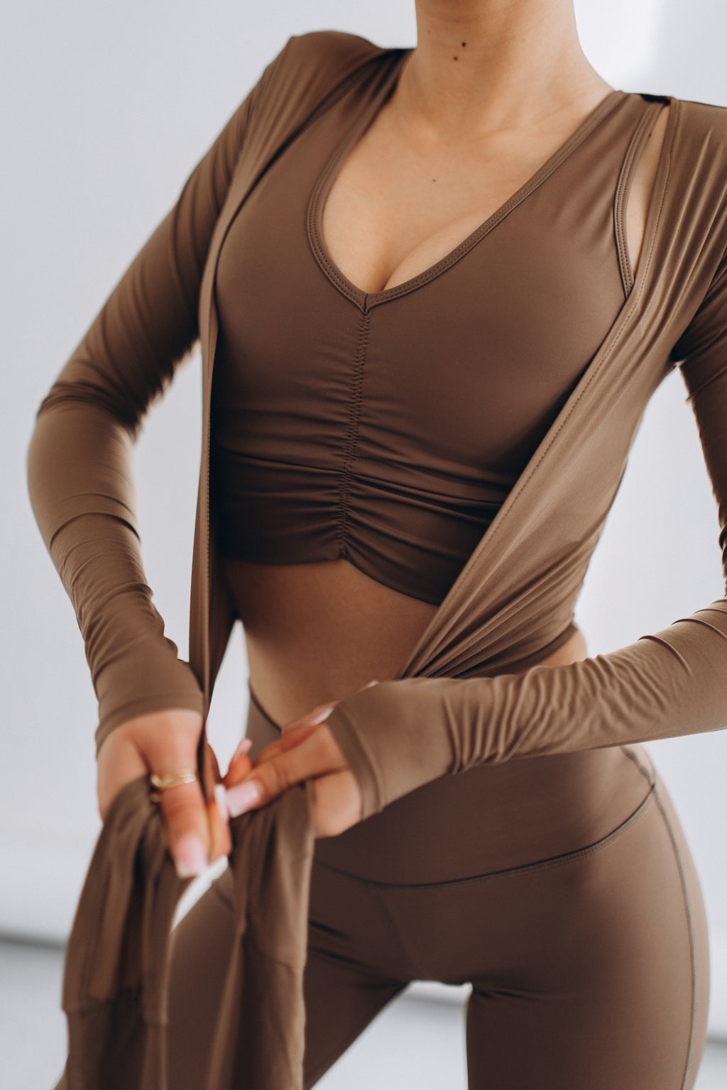 BARRE Wrap Top - Humbl Her
