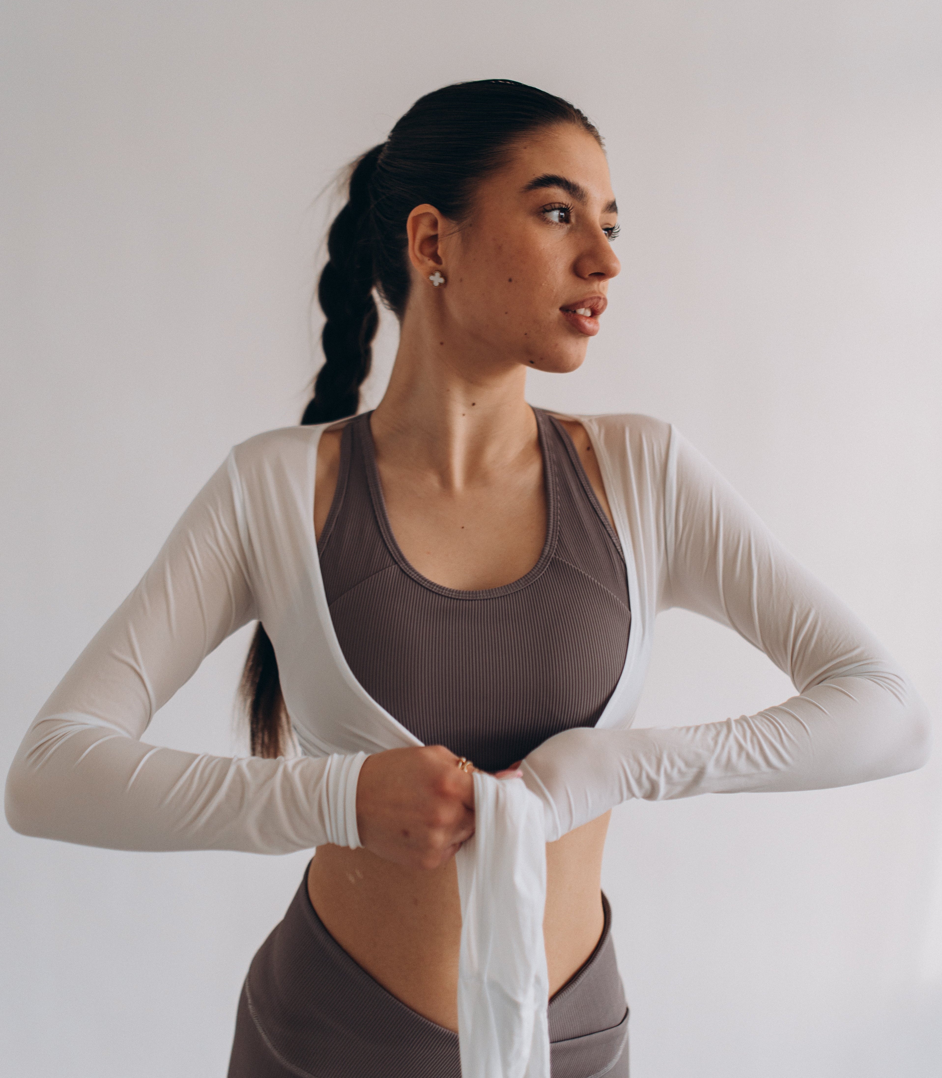 BARRE Wrap Top - Humbl Her