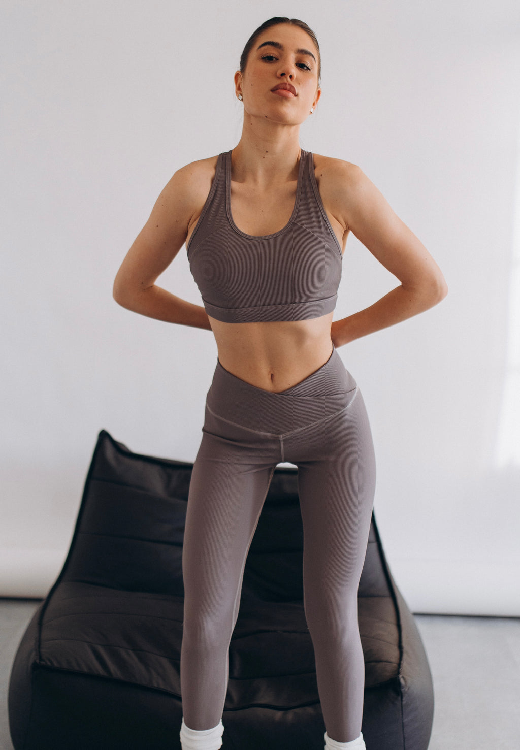 NUSA Ribbed Sports Bra - Humbl Her
