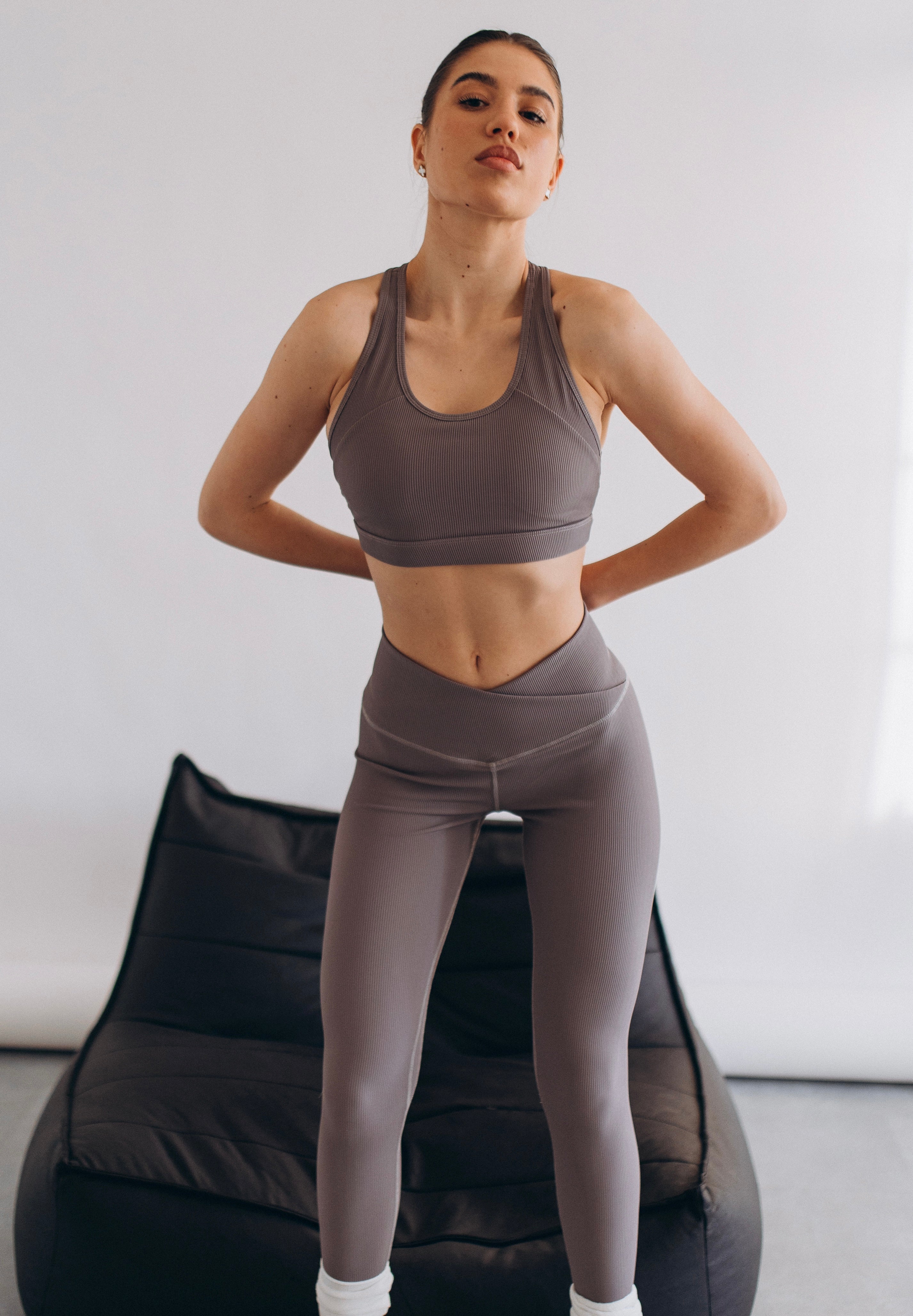NUSA Ribbed Sports Bra - Humbl Her