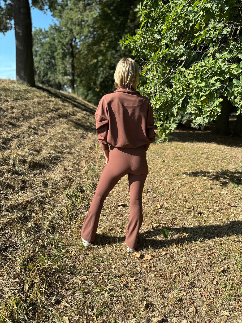 HARMONY High-Waist Flare Pants - Humbl Her