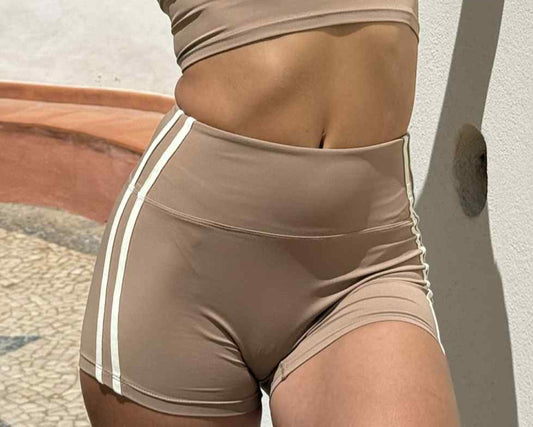 GROOVE High-Waist Booty Shorts