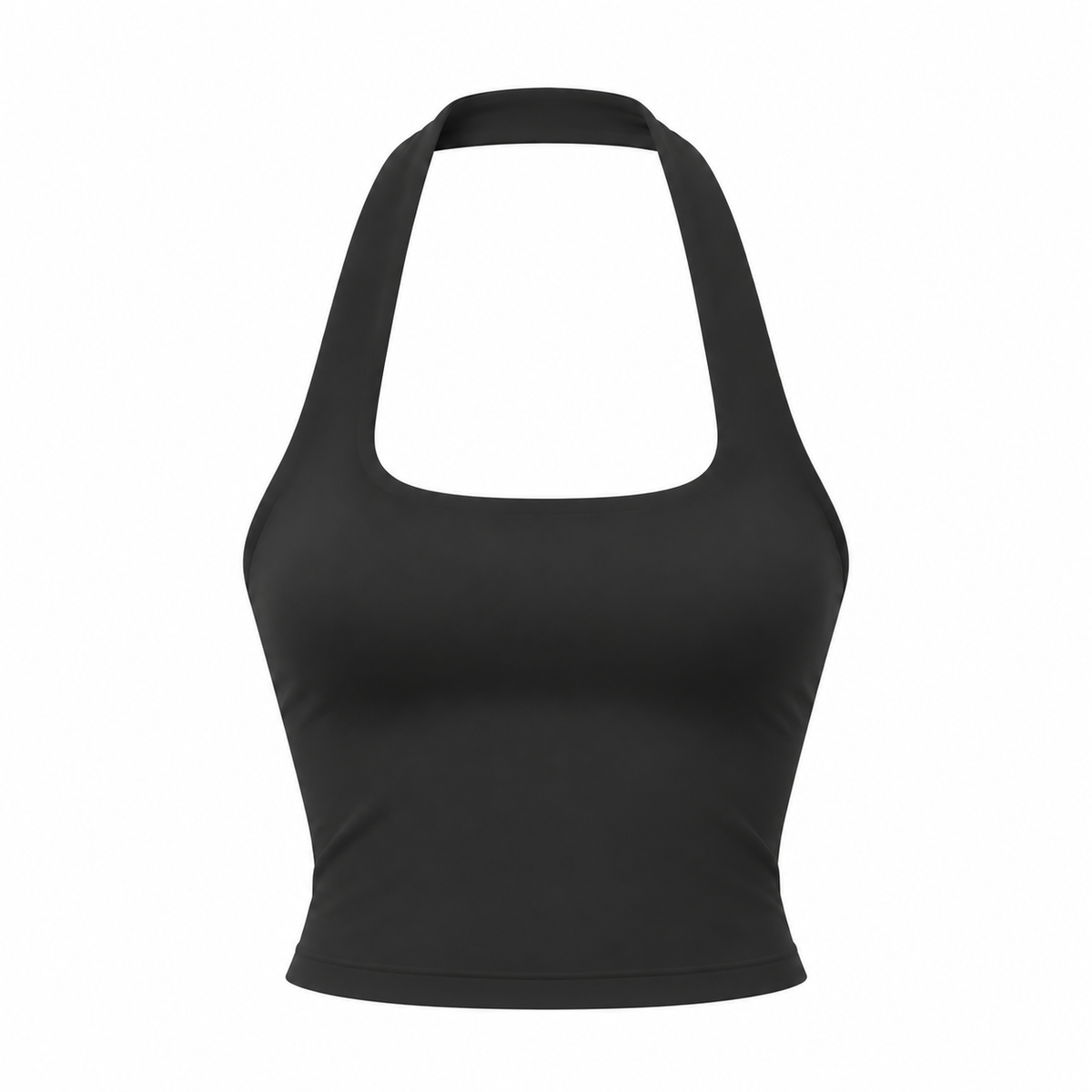 BLOOM Halter Tank Top - Black - Humbl Her