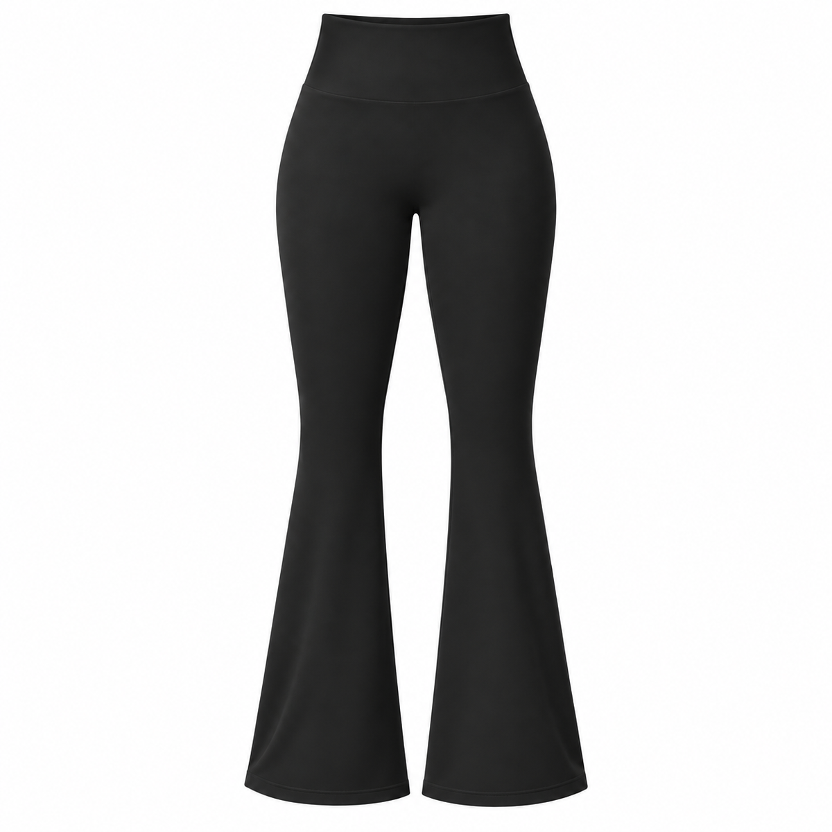 BLOOM High Waist Flare Leggings - Black - Humbl Her
