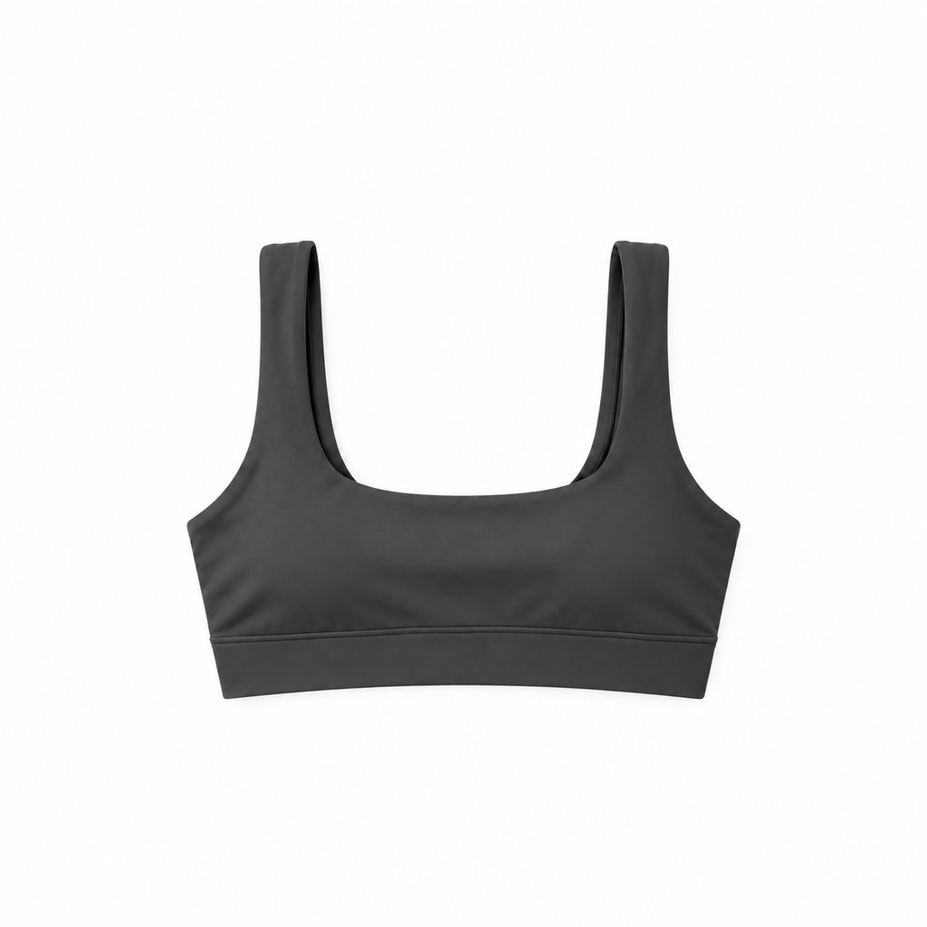 BLOOM Sports Bra - Grey - Humbl Her