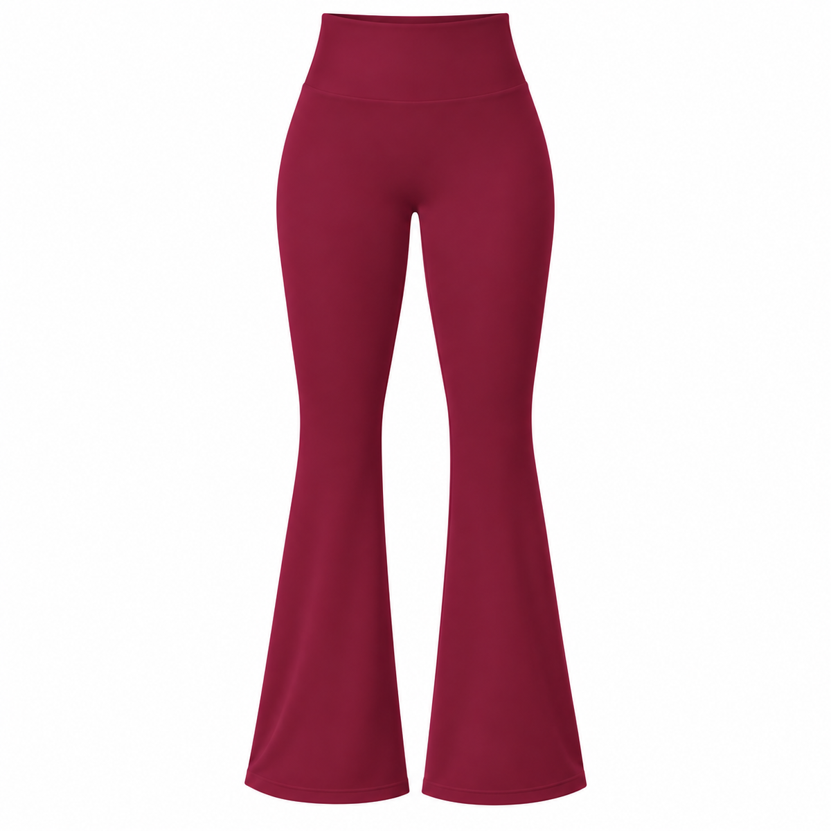 BLOOM High Waist Flare Pants - Magenta - Humbl Her